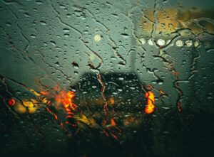 雨の日のドライブ