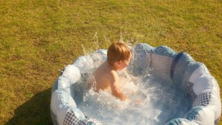 水遊び