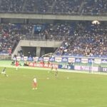サッカー観戦