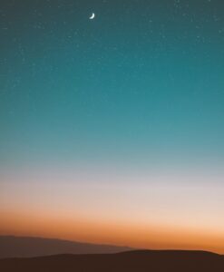 星を見上げて