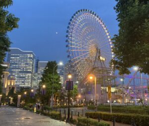 みなとみらい夕方